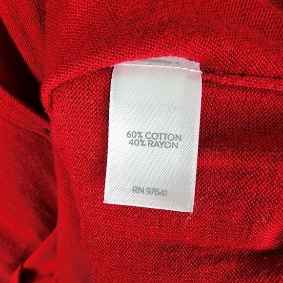 J Jill V-neck Button Up Long Cardigan SIZE Large - Picture 5 of 7